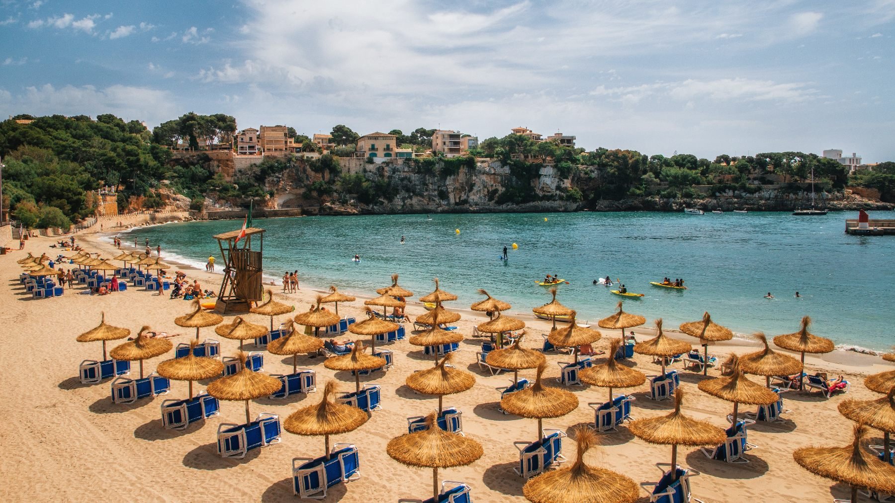 Playa en las Islas Baleares