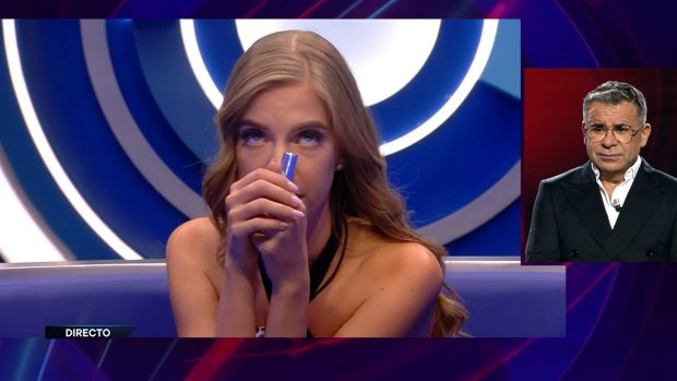 Jorge Javier Vázquez hace recordar a Silvia el error que ha cometido en Gran Hermano. (Mediaset)