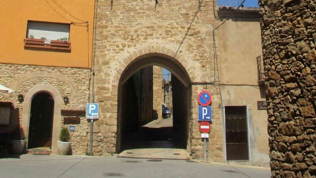 Pueblo medieval catalán