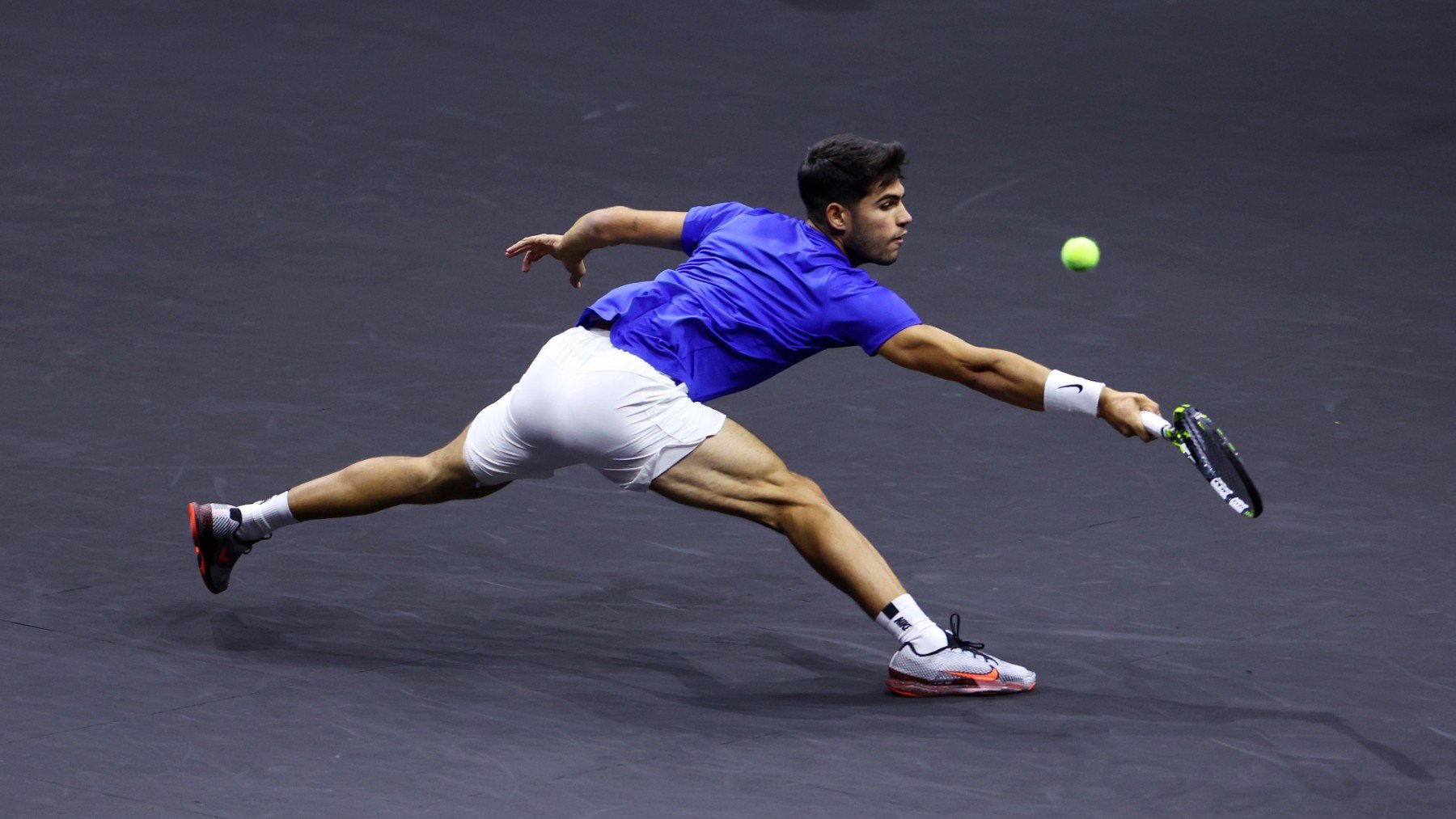 Carlos Alcaraz en la Laver Cup. (Getty)