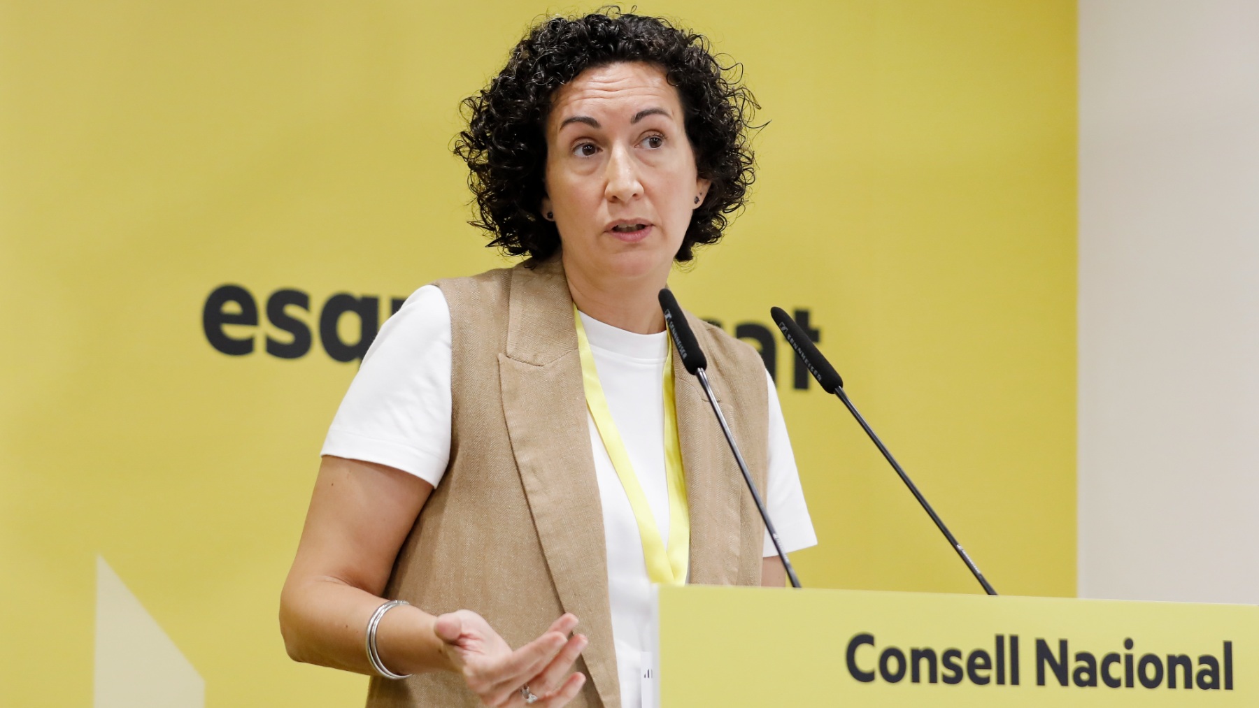 La secretaria general de ERC, Marta Rovira.