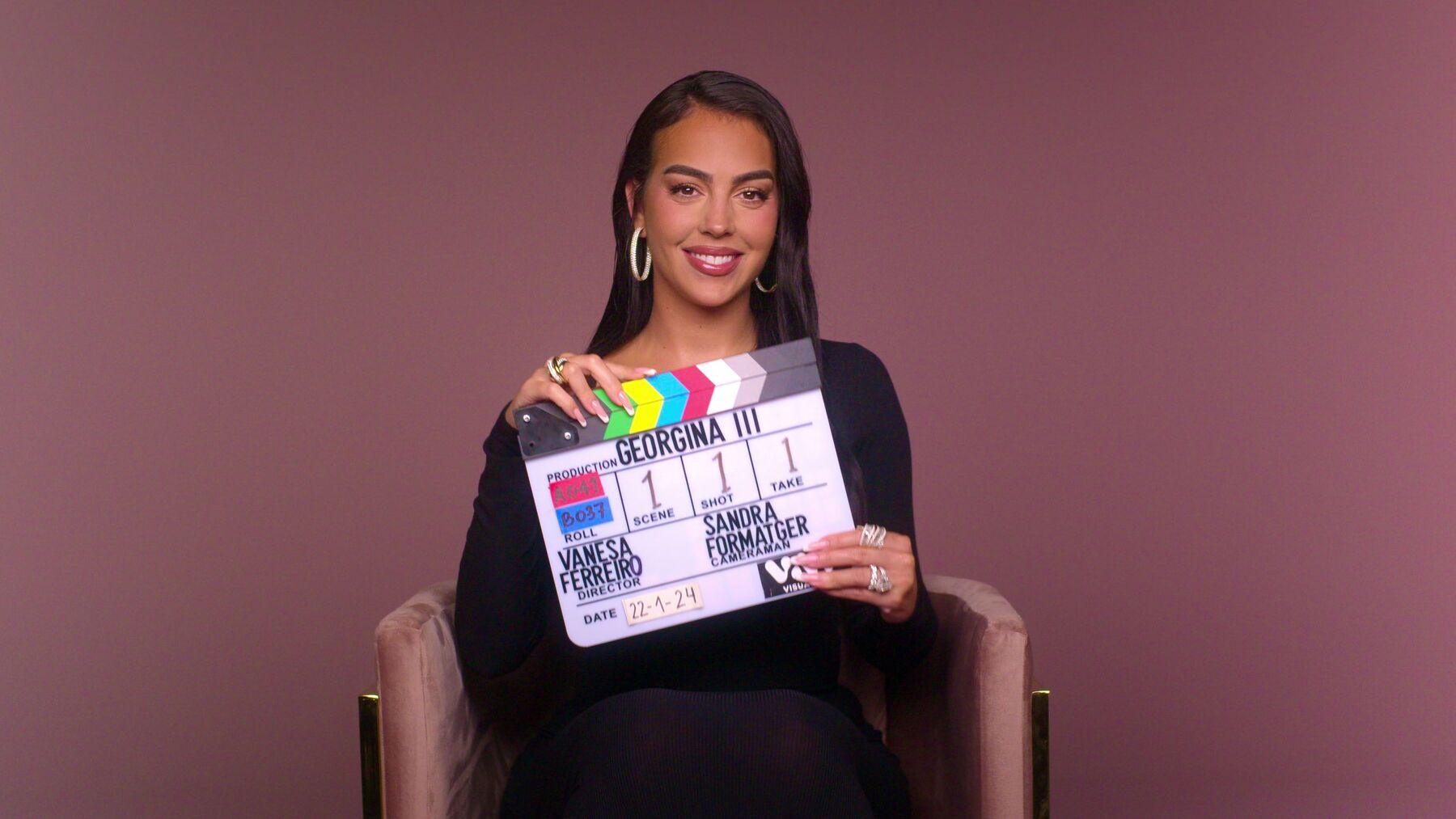 Georgina Rodríguez en una imagen promocional del documental.