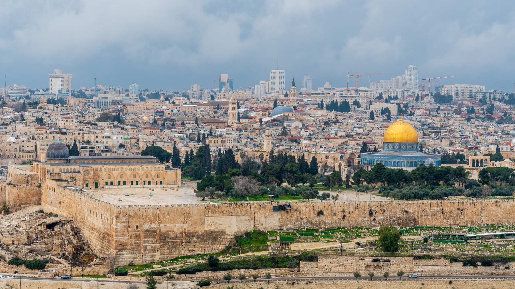 La conquista de Jerusalén.