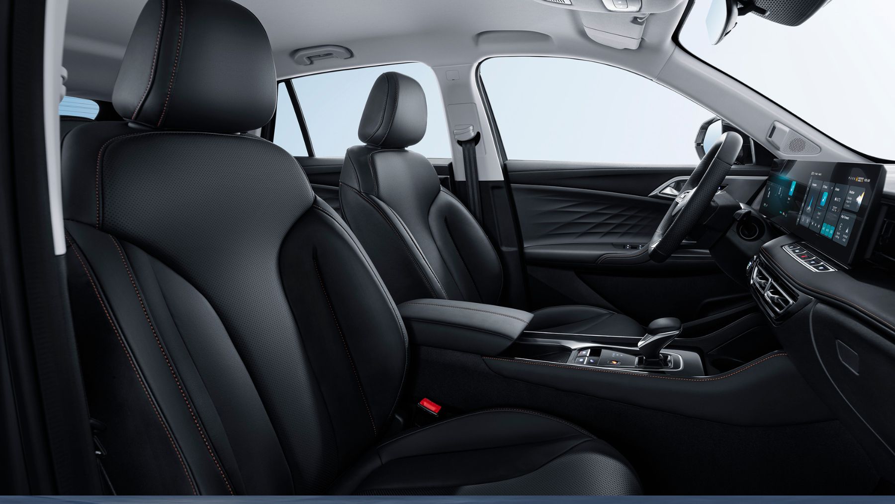 MG-HS en su interior.