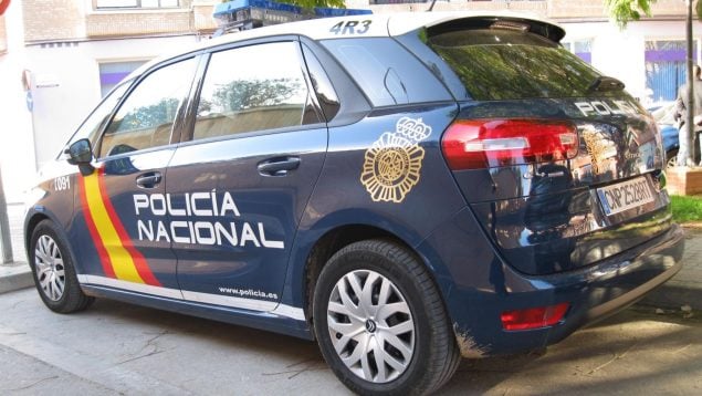 Coche de la Policía Nacional.