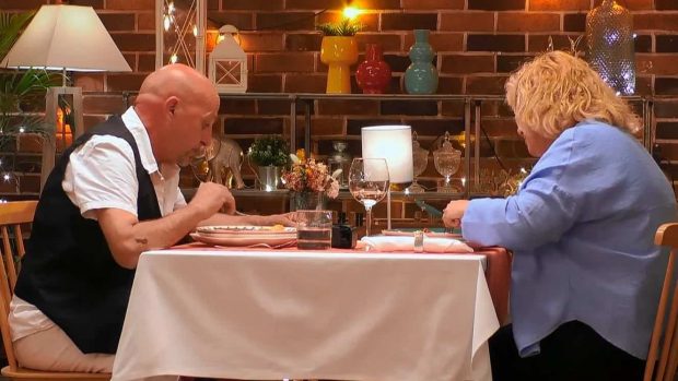 Toñi y Luis, participantes de 'First Dates'. (Mediaset)