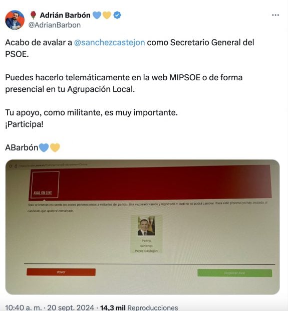 PSOE Sánchez