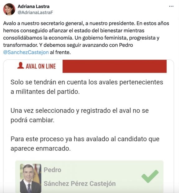 PSOE Sánchez