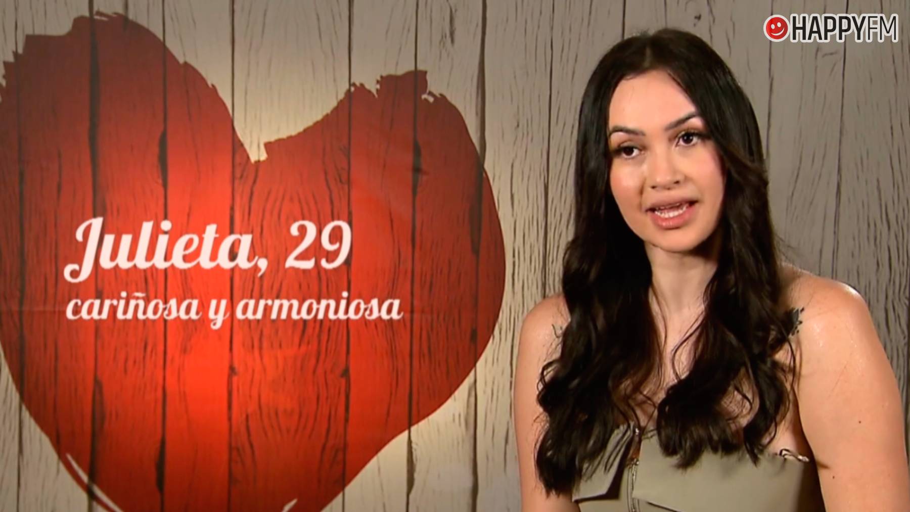 Julieta, participante de First Dates. (Mediaset)