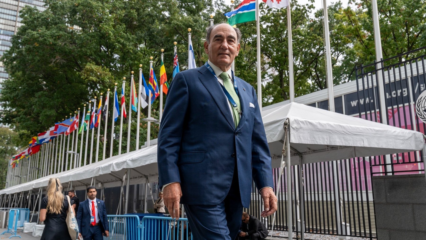 El presidente de Iberdrola, Ignacio Galán, ha participado en la Semana del Clima 2024 en Nueva York.