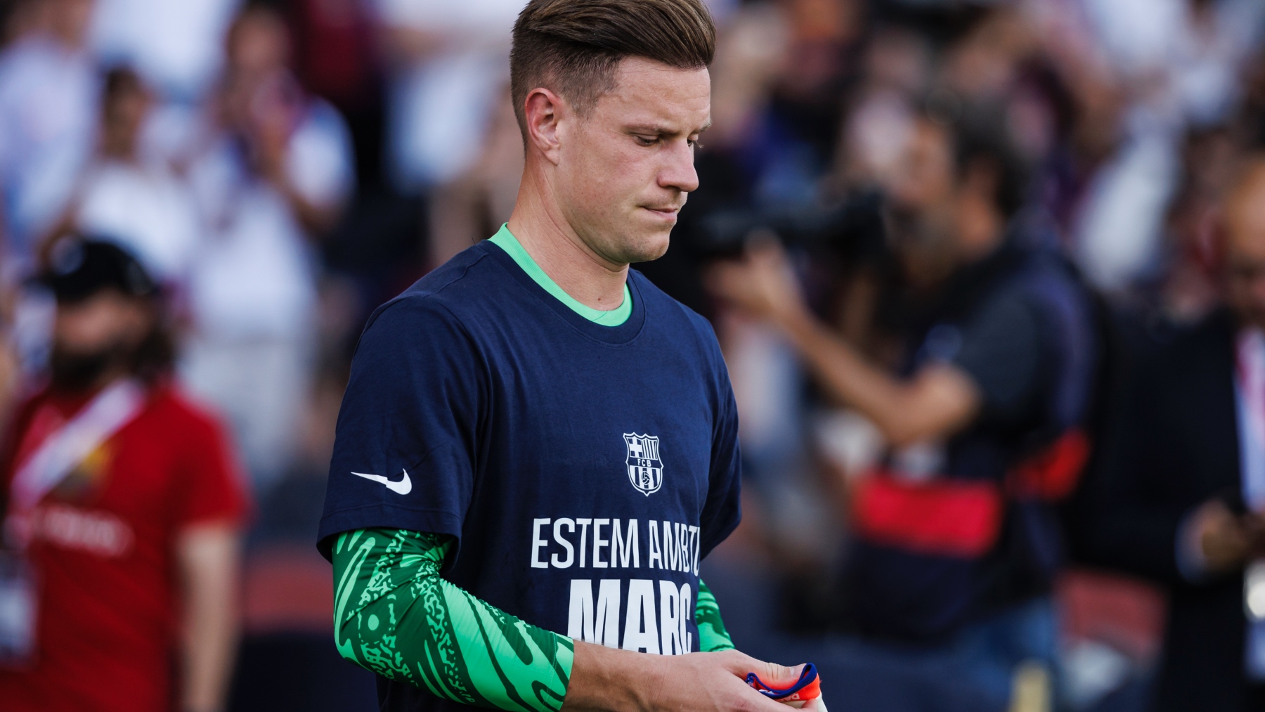 Marc-André Ter Stegen, con el Barcelona. (EP)