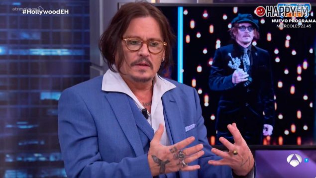 Johnny Depp ha visitado por primera vez el plató de El Hormiguero (Atresmedia).