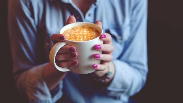 El test de personalidad con una taza de café.