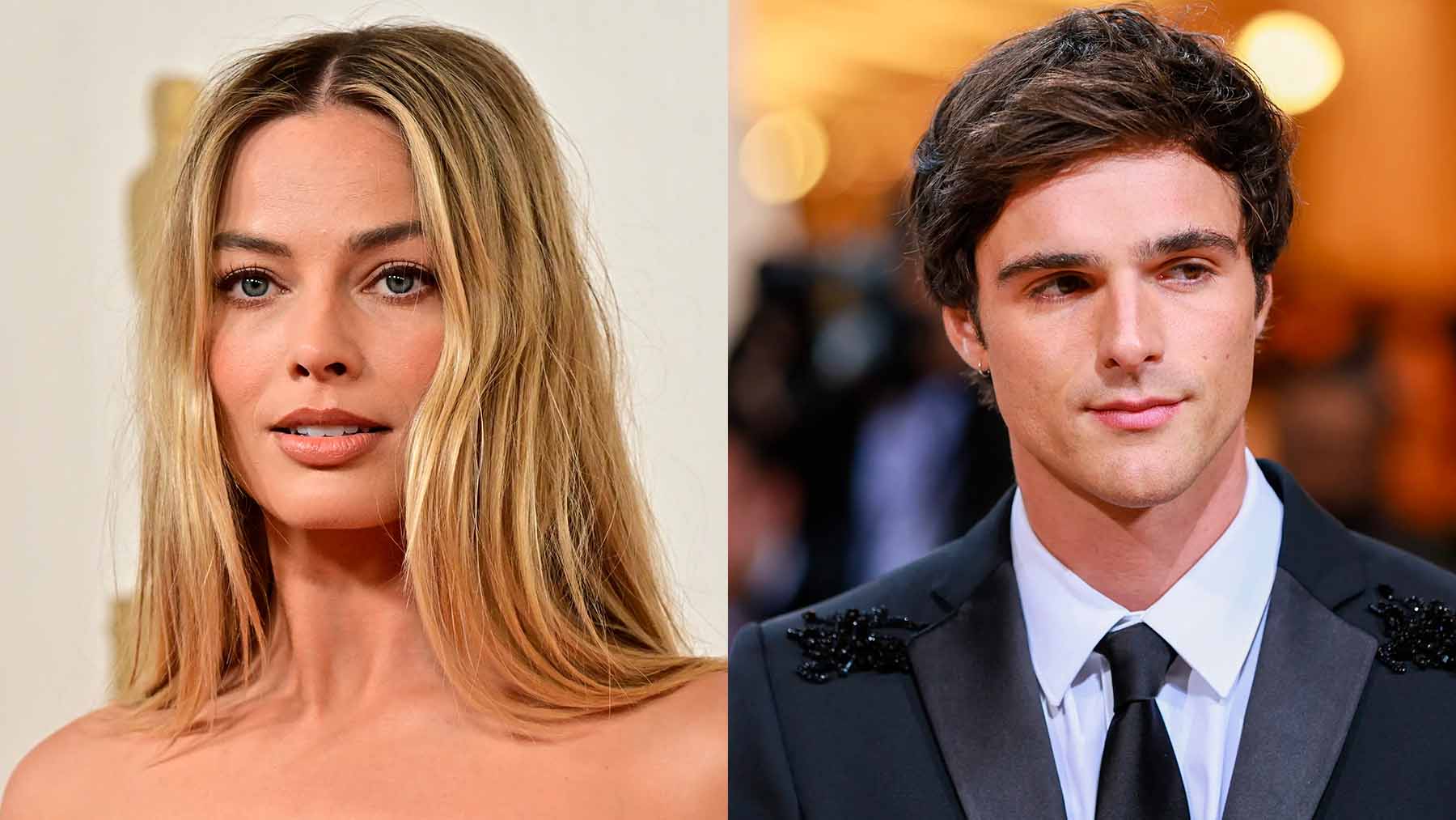 Margot Robbie y Jacob Elordi.