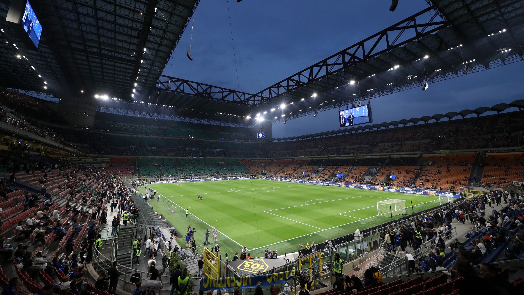 Estadio de San Siro. (Getty)