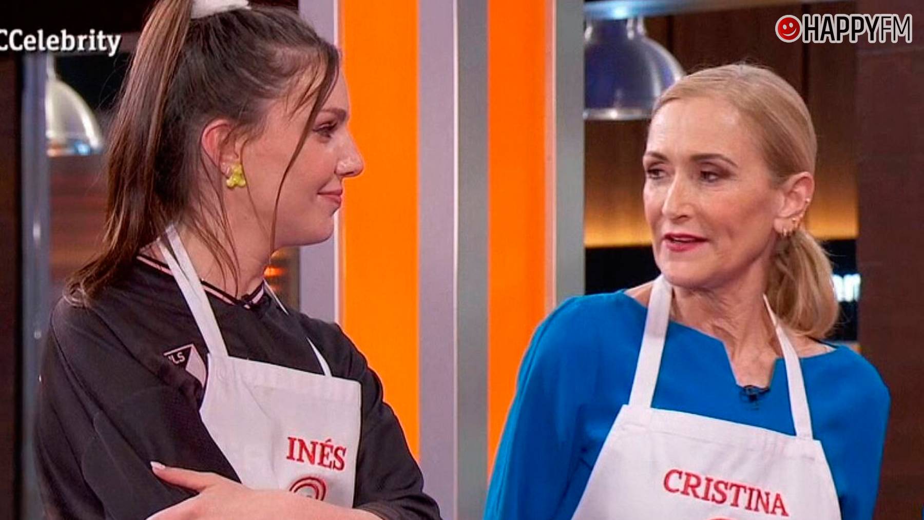 Inés Hernand, participante de ‘MasterChef Celebrity 9’, se sincera en el programa. (RTVE)