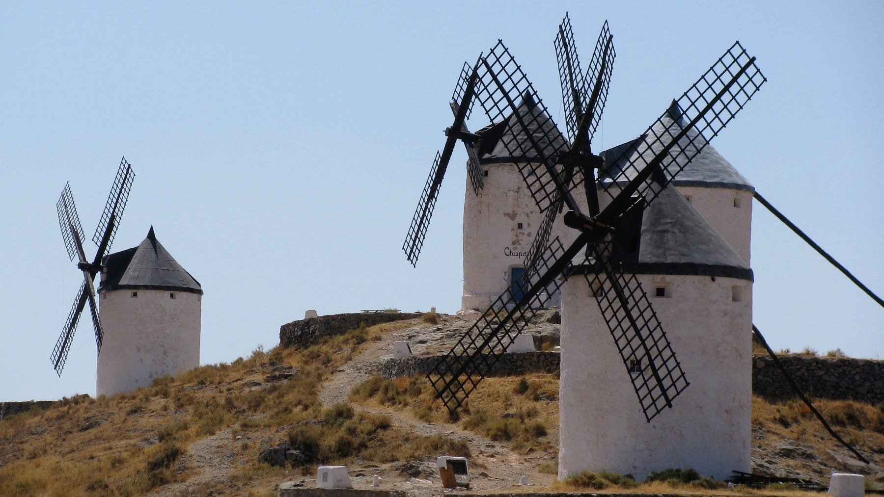 Molinos en Castilla-La Mancha.