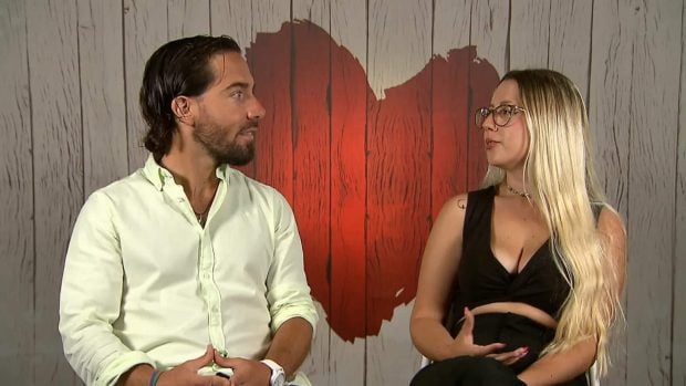 Valentina y Miguel, participantes de 'First Dates'. (Mediaset)