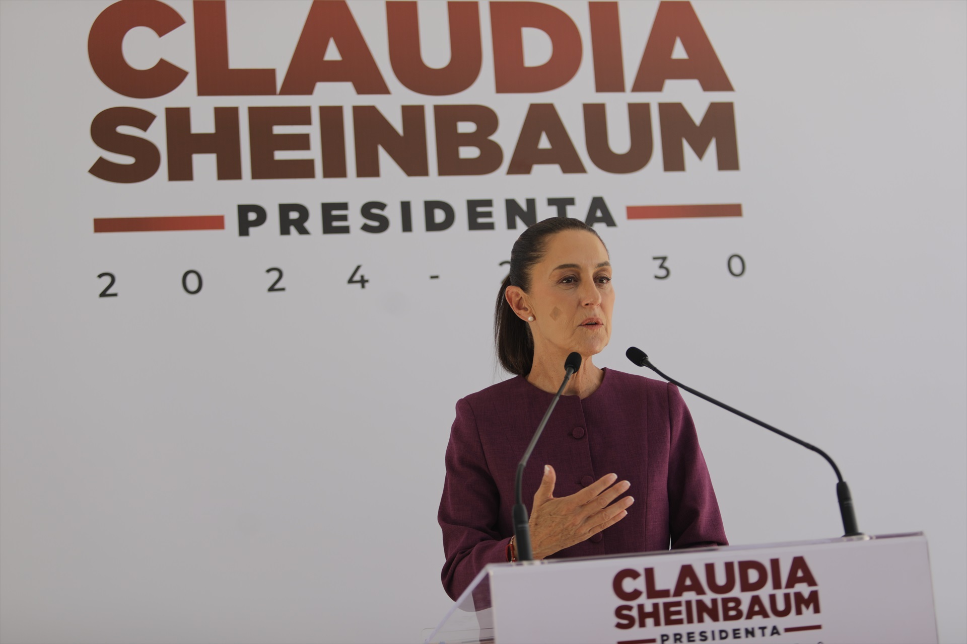 Claudia Sheinbaum, presidenta electa de México. (FOTO: E.P.)