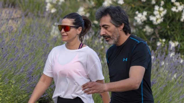 Nuria Roca y Juan del Val en Madrid