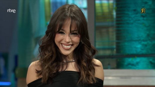 Danna Paola invita a Shakira a que acuda a La Revuelta. (RTVE)