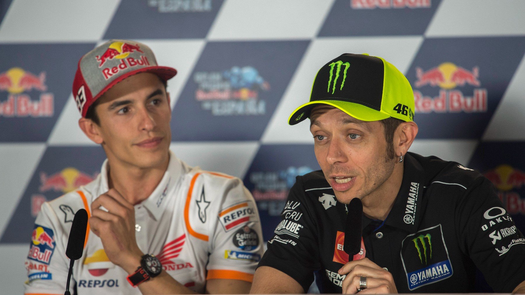 Valentino Rossi vuelve a atacar a Marc Márquez. (Getty)