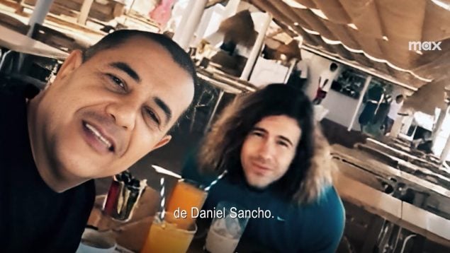 Daniel Sancho y Edwin Arrieta en una de sus salidas a restaurantes (Max).
