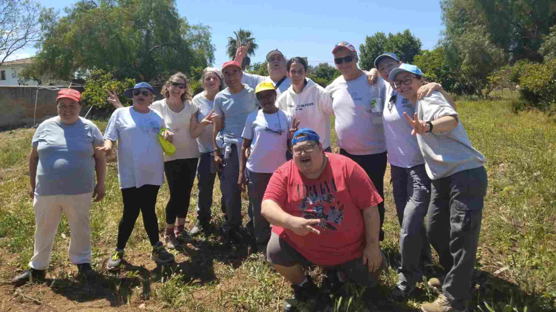 Participantes en el proyecto ‘Itinerarios prelaborales’ de la Fundació Deixalles.