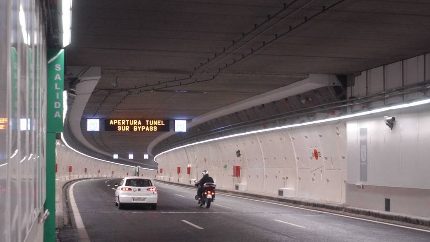 Túnel de la M30 (Foto: Ayto de Madrid).