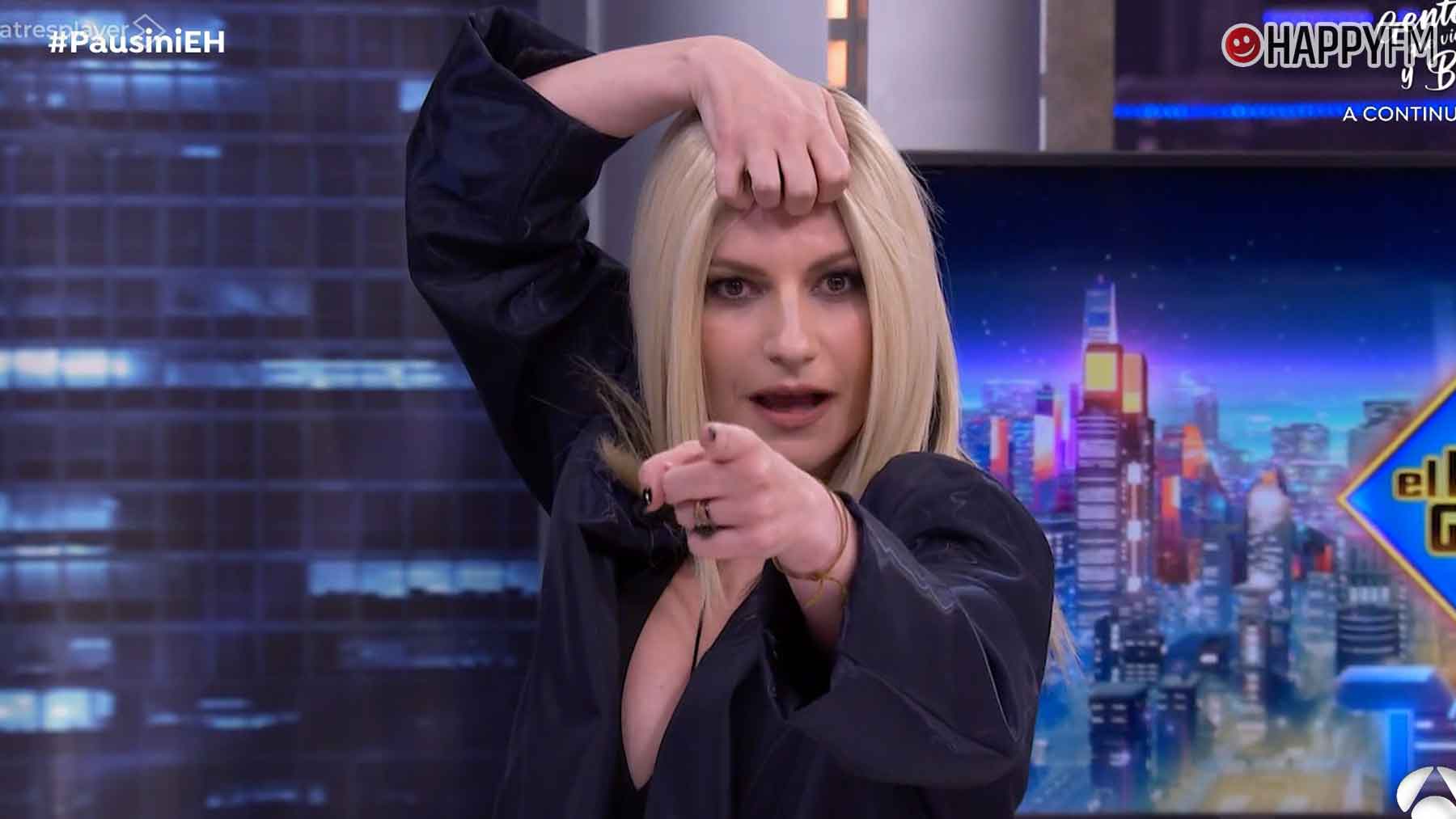 Laura Pausini cambia de look en El Hormiguero en pleno directo (Atresmedia).