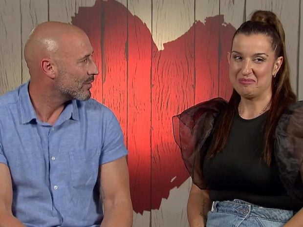 Milena y David, participantes de 'First Dates'. (Mediaset)