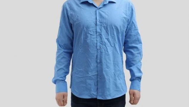 Truco, camisa arrugada