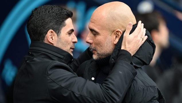 Guardiola arteta