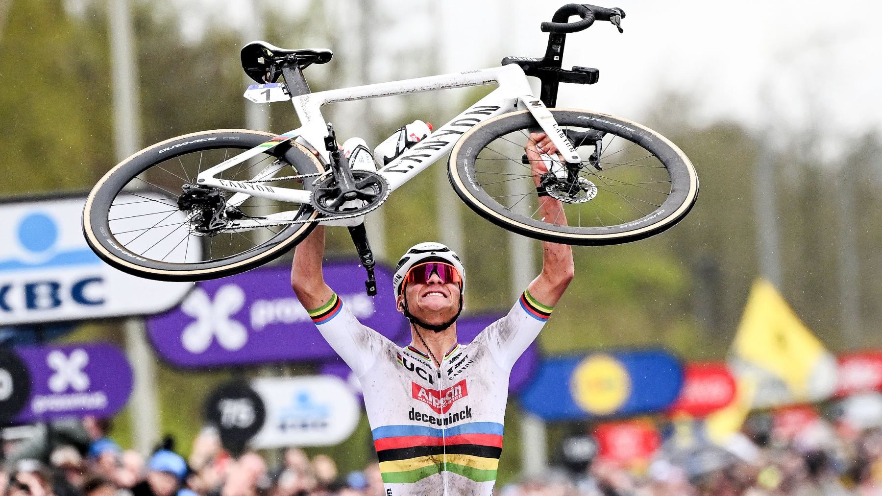 Van der Poel, defensor del título en el Mundial de Ciclismo. (Foto: Europa Press)