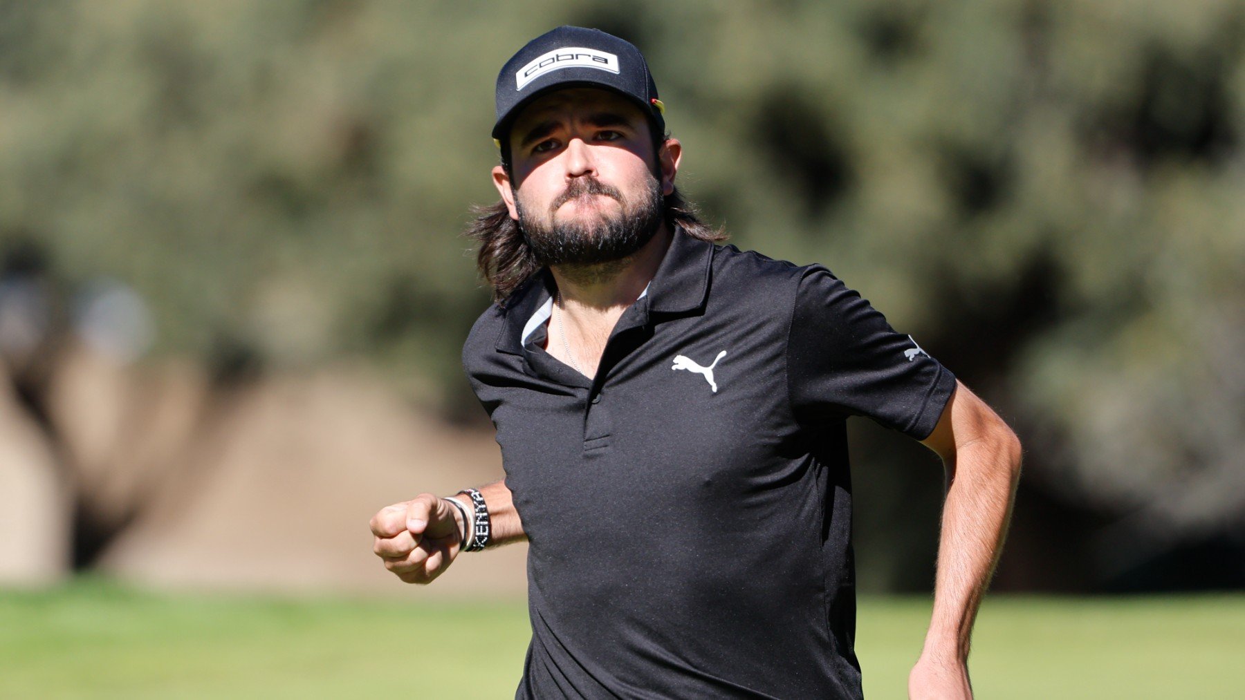 Ángel Hidalgo, en el Open de España de Golf. (EFE)