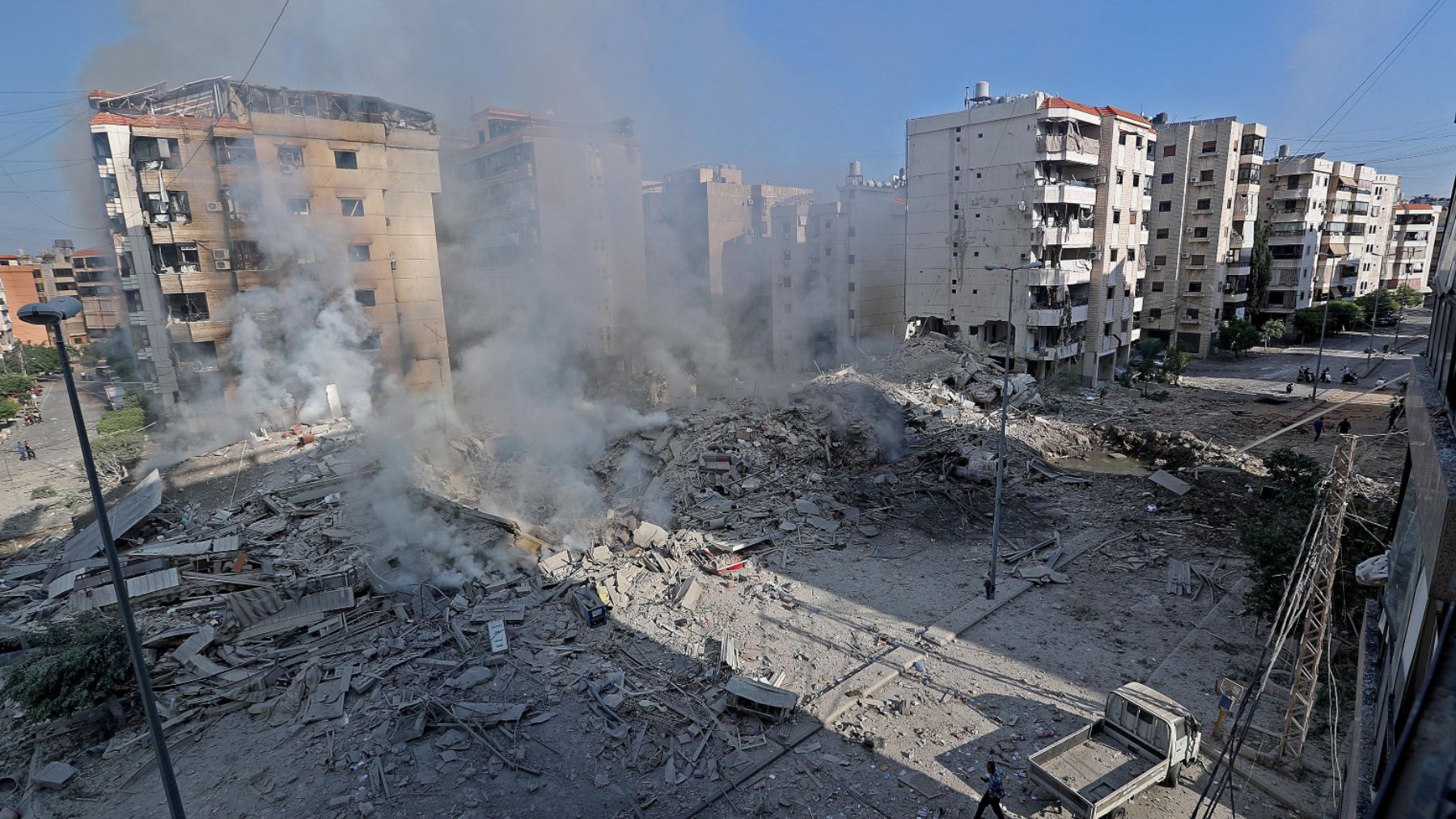 Edificios destruidos en Líbano. (Foto: Ep)