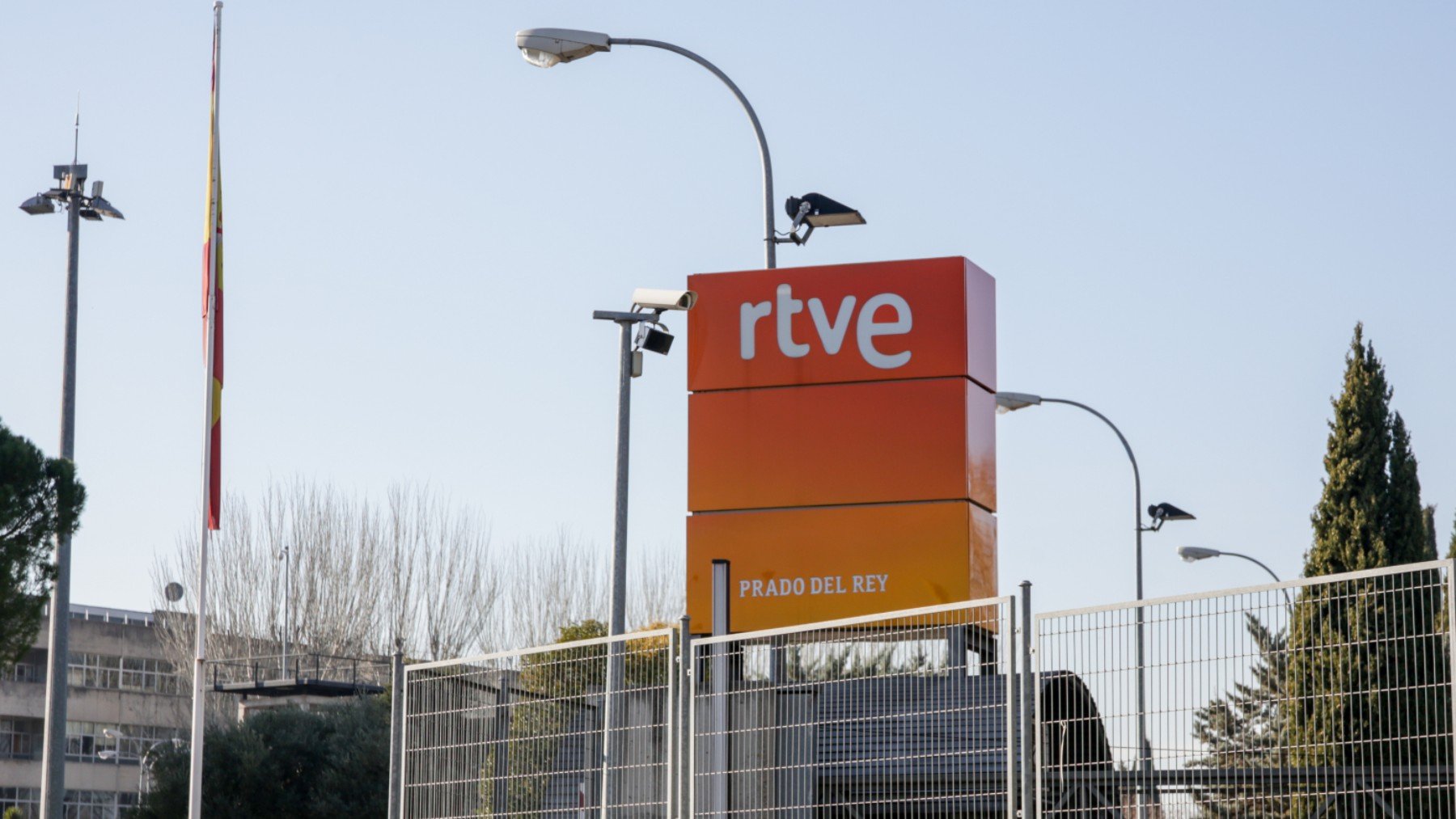 Imagen del edificio de RTVE en Prado del Rey.