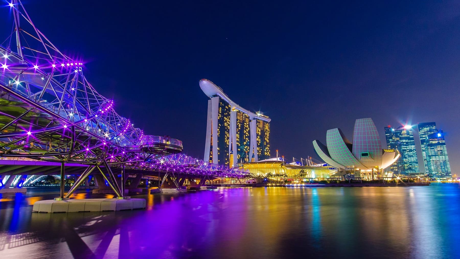 Vistas de Singapur.