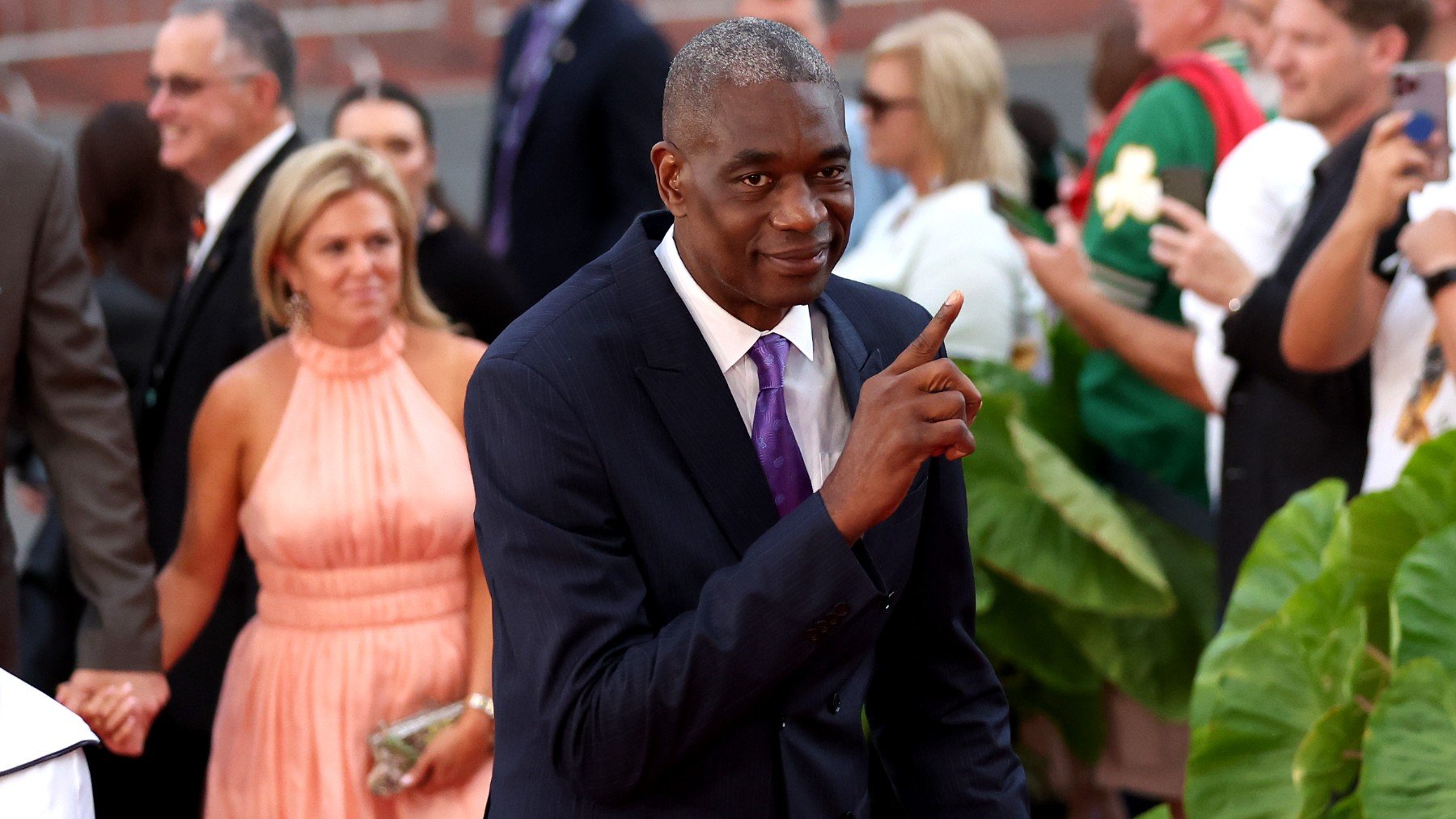 Dikembe Mutombo, en una de sus últimas apariciones públicas. (Getty)