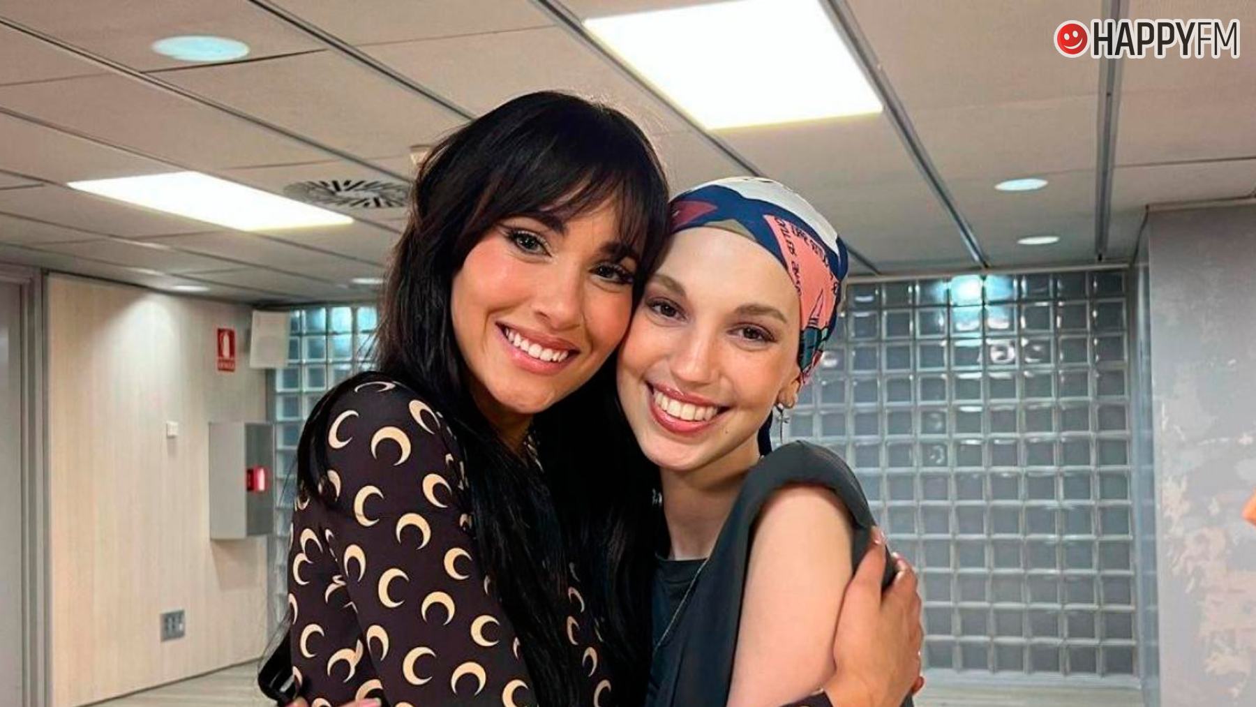 Aitana fue uno de los mayores apoyos de la influencer Elena Huelva.