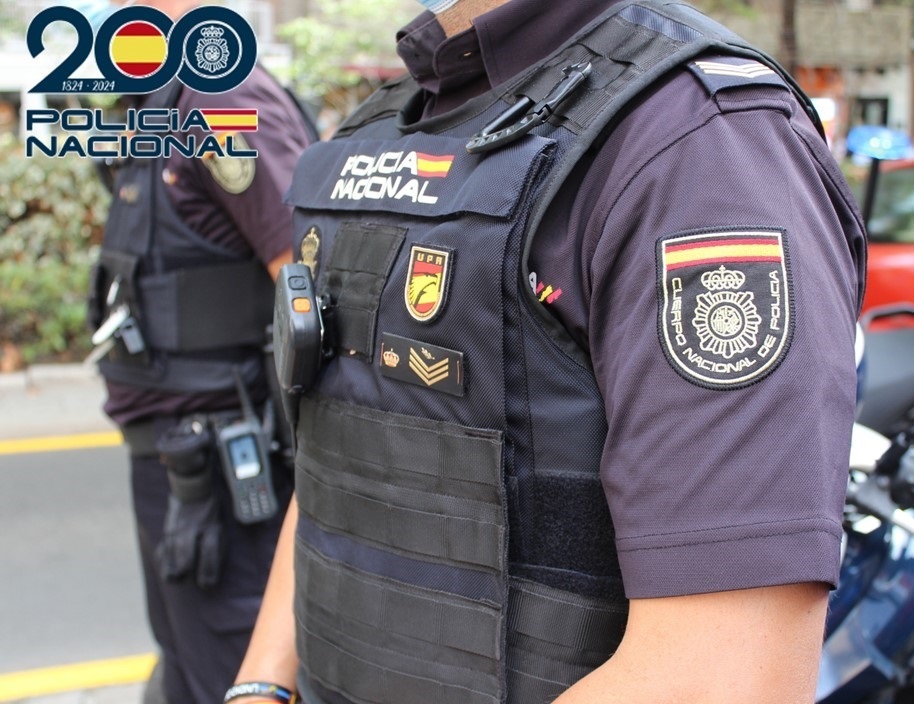 Agentes de la Policía Nacional.