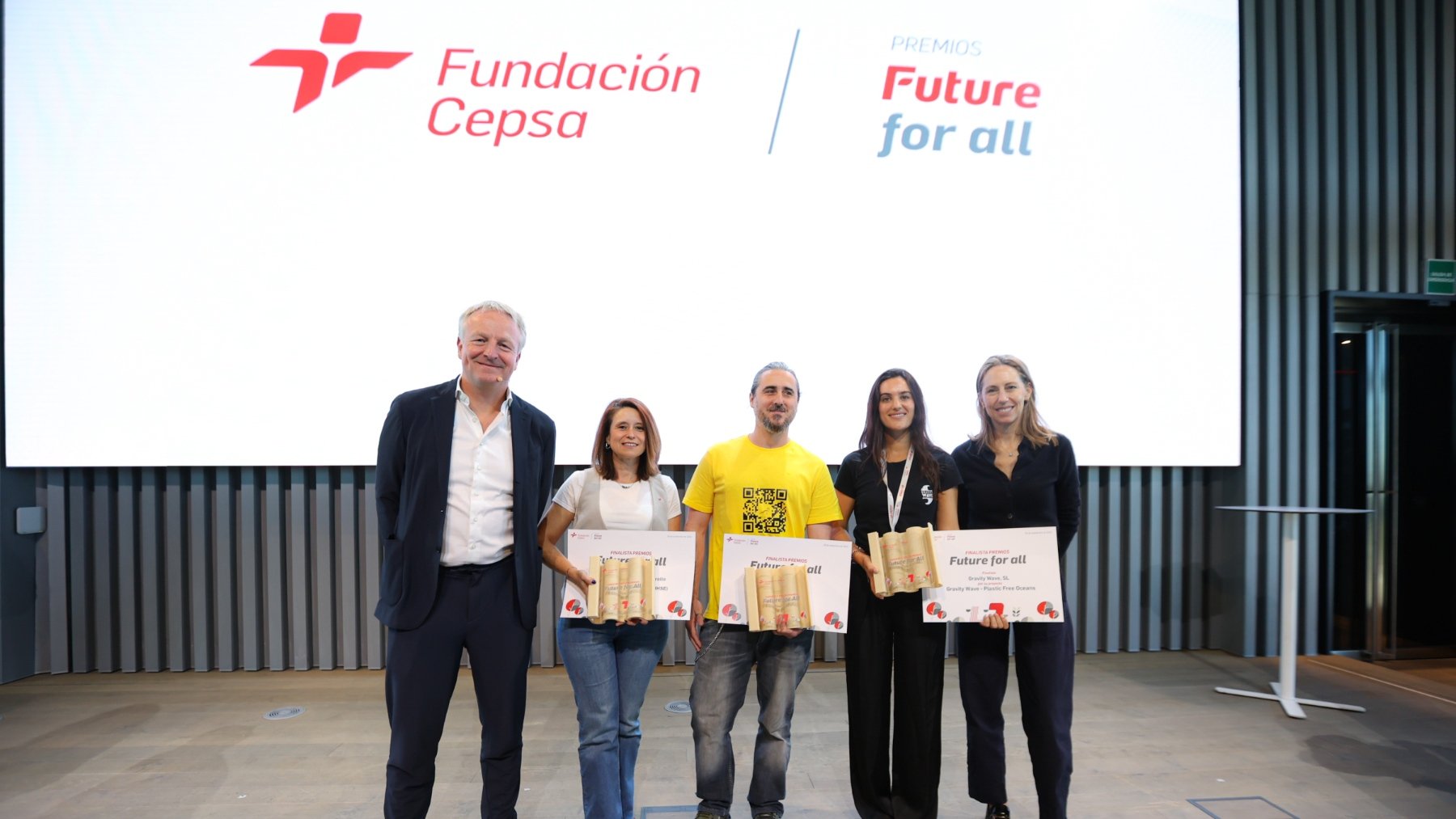 Fundación Cepsa reconoce tres proyectos transformadores en la primera edición de los Premios Future for all