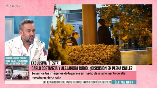 Kike Calleja desmiente cualquier tipo de crisis entre Alejandra Rubio y Carlo Costanzia (Mediaset).