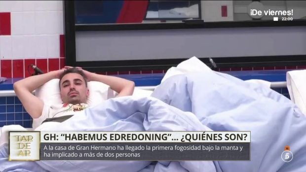 El primer "edredoning" de la nueva edición de 'Gran Hermano'.