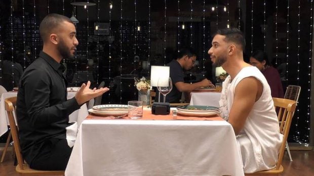 Samir y Josema, participantes de 'First Dates'. (Mediaset)