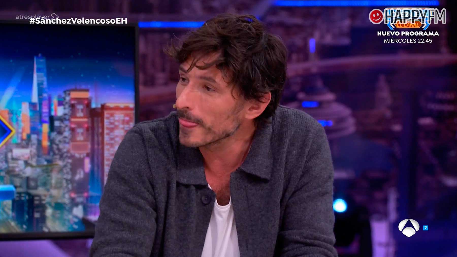 Andrés Velencoso se sincera en El Hormiguero sobre la primera vez que ...