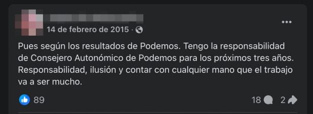 psicólogo Podemos