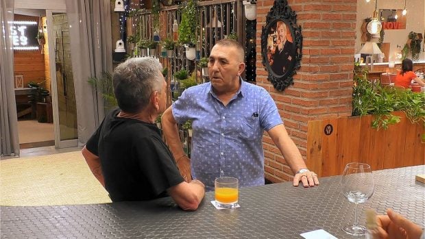 Tomás y José se conocen en 'First Dates'. (Mediaset)