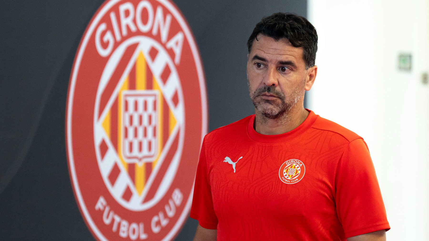 Míchel Sánchez, entrenador del Girona. (EFE)