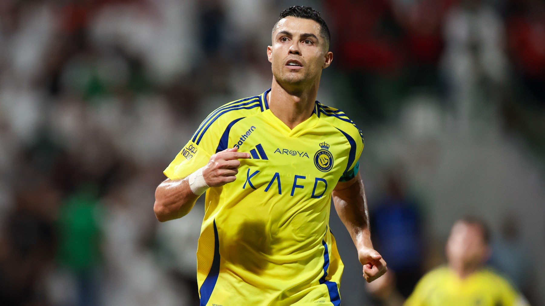 Cristiano Ronaldo con el Al Nassr. (Getty)